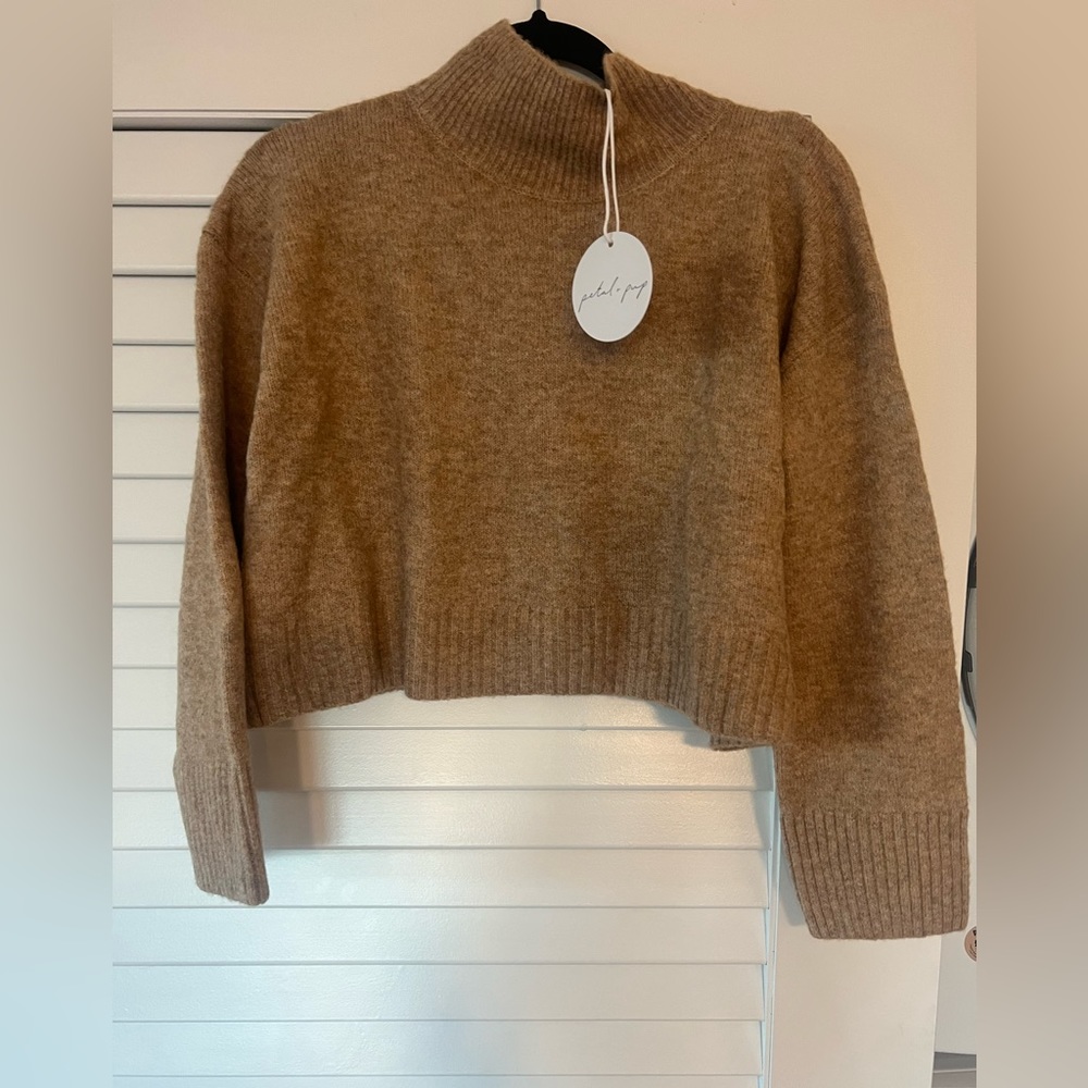 NWT Brown sweater from Petal and Pup